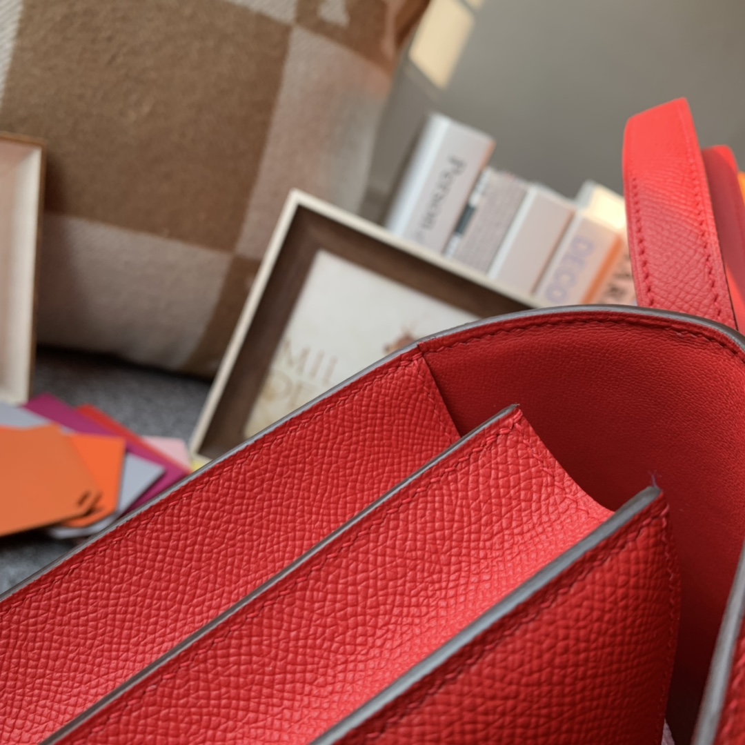 에르메스 콘스탄스24 레드 금장 앱송